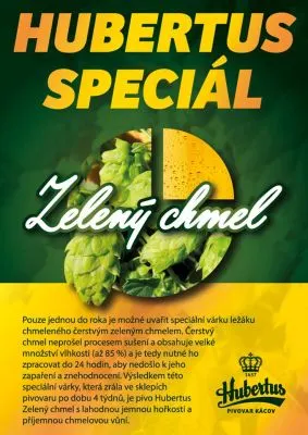 Hubertus speciál Zelený chmel