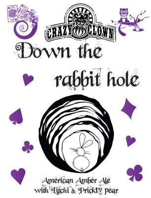Crazy Clown Down The Rabbit Hole
