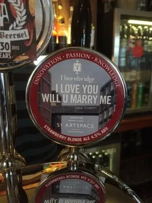 Thornbridge I Love You Will You Marry Me