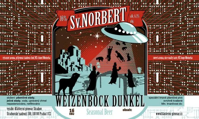 Sv. Norbert Weizenbock Dunkel