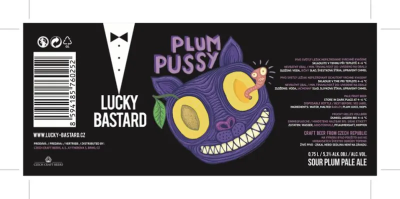 Lucky Bastard Plum Pussy