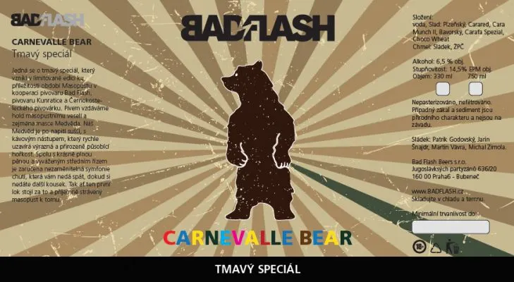 Bad Flash Carnevalle Bear