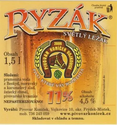 Vojkovický Ryzák filtrovaný