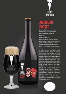 Lucky Bastard American Porter Barrel Aged
