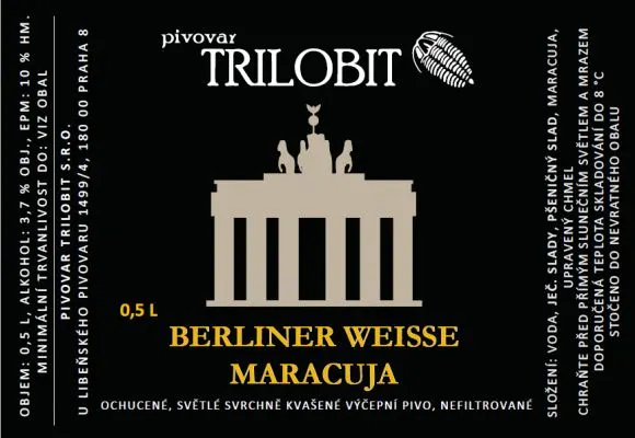 Trilobit Berliner Weisse Maracuja