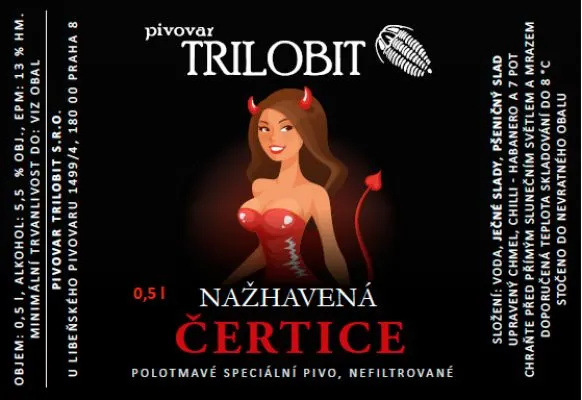 Trilobit Nažhavená čertice