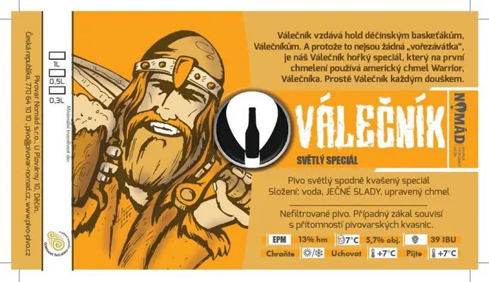 Nomád Válečník (ležák)