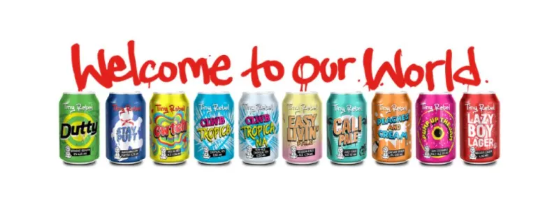 Tiny Rebel vs Yeastie Boys Pomegranate Molasses Belgian Strong