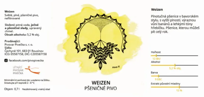 Pivečka Weizen