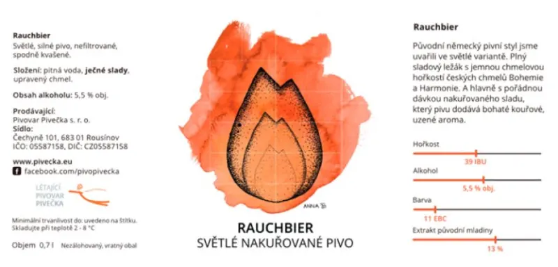 Pivečka Rauchbier
