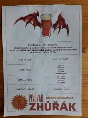 Zhůřák Red Malice