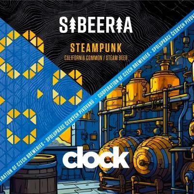 Sibeeria-Clock Steampunk