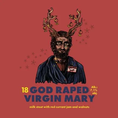 Crazy Clown God Raped Virgin Mary