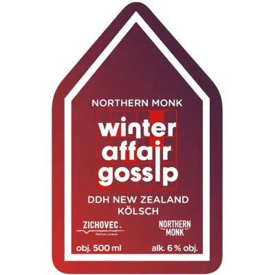 Zichovec & Northern Monk Winter Affair Gossip DDH New Zealand Kölsch
