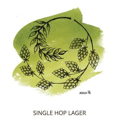 Pivečka Single Hop Lager Boomerang