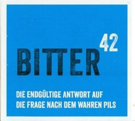 Rittmayer Pils Bitter 42