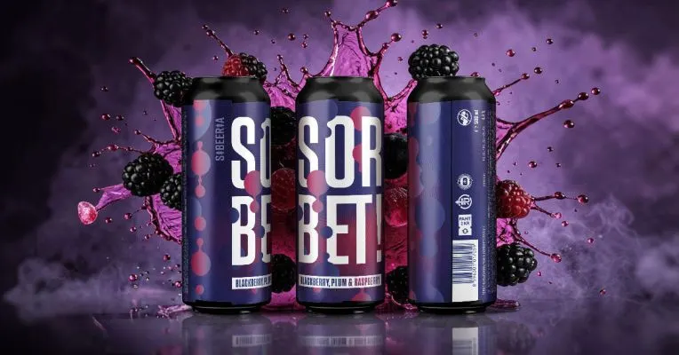 Sibeeria Blackberry, Plum & Raspberry Sorbet