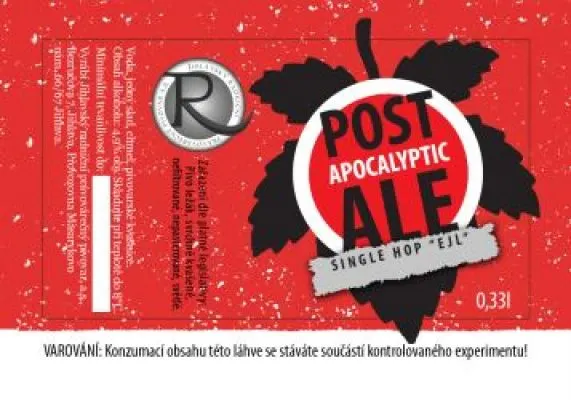 Radniční Post Apocalyptic Ale Amarillo