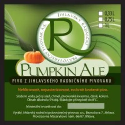 Radniční speciál Pumpkin Ale