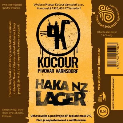 Kocour Haka NZ Lager