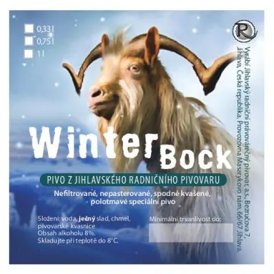Radniční speciál Winter Bock