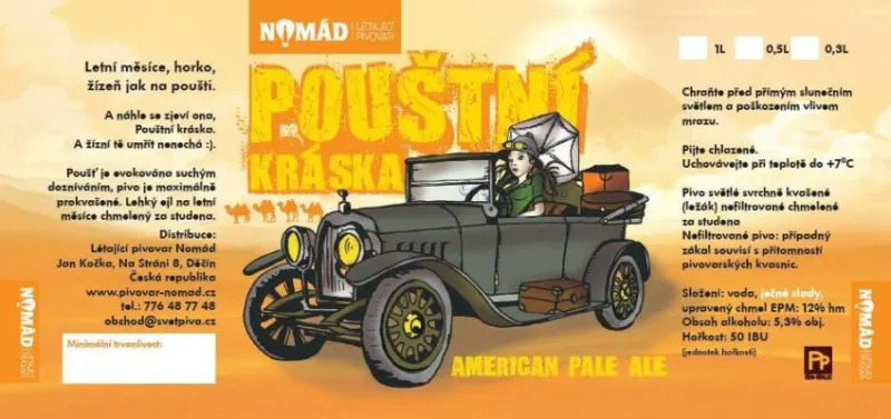 Nomád Pouštní kráska (2015)
